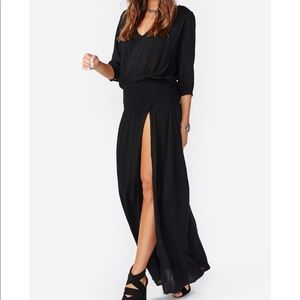 Maxi Dress - Stillwater (black & white)